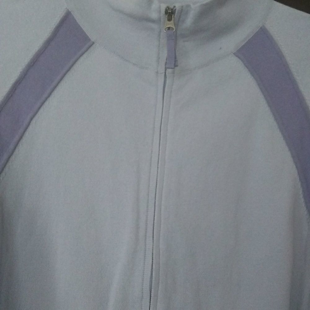 J Jill purple medium exercise jacket - Picture 2 of 4